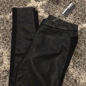 Faux leather leggings NWT size small